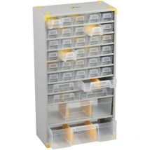 Allit Werkstatt-Magazin (l x b x h) 300 x 140 x 565 mm Anzahl Fächer: 36 Inhalt 1 St.