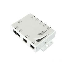Allnet - ALL4404 RJ-45 White - Concentrateur (RJ-45, RJ-45, Blanc, Métal, ce, RoHS, ALL350x/4500/5000)
