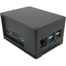 Allnet - Custodia per scheda sbc Radxa RockPiGHPROHPSW Adatto per (kit di sviluppo): Rock Pi Nero