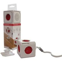 Allocacoc PowerCube Esteso 5 Prese 3m – Adattatore Multipresa da Viaggio – Tipo F