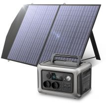 Générateur Solaire R600, 299WH LiFePO4, 2 x 600 w (Pointe 1200 w) ac Station d'alimentation Portable avec Panneau Solaire 100 w - Allpowers