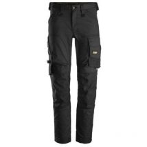 Snickers Workwear - 63410404048-pantalones elásticos allroundwork negro talla 48