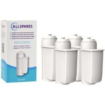 Filtre à eau (4 pcs.) pour réfrigérateur adapté pour les machines à café Siemens eq et brita Intenza - Allspares