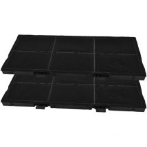 Allspares - Filtre à charbon pour Hotte adapté pour Bosch 11025806 / DSZ4561 / Siemens LZ45610 et Neff Z54TC02X0 (459x189x20mm)