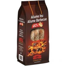 Allume Feu & Barbecue grill'o'bois - sachet de 40 bâtonnets
