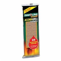 Allume-feux Diavolina – Cubetti Accendigrill – 150 g – Idéal pour barbecue et cheminée