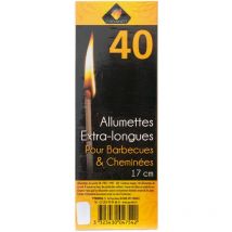 Allumette extra longue 17cm boite 40pcs