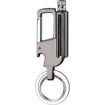 Allumettes Permanentes en Métal,étanches, Silex Allume feu Ouvre-Bouteille Porte-clés de Voiture Briquet Remplissable au Kérosène de Plein air