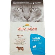 Per Gatto Adult Sterilised con Manzo e Riso da 2Kg - Almo Nature