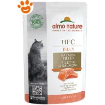 Hfc Jelly per Gatto da 55 gr Salmone - Almo Nature