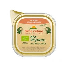 Almo Cane Bio Organic Vaschetta 100gr Salmone