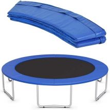 almohadilla protectora de resorte para trampolín, 366 cm, resistente a los rayos UV y antidesgarros, cubierta de resorte de repuesto de 30 cm de