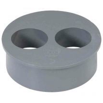 Girpi - Almohadilla reductora 2 conexiones macho/hembra ø 100/40/40 mm