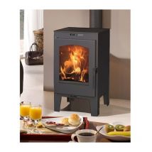 Panadero - Poele a bois Almudena Ecodesign - 6,3 kw - Bûches 40 cm