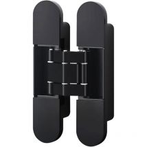 Charnière de porte invisible, charnière dissimulée réglable en trois dimensions, charnière croisée pliante, accessoires de porte en bois, charnière