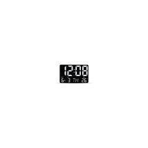 Réveil numérique 11,5'Grand écran et télécommande sans fil - Horloge murale led surdimensionnée avec dat -12/24 h-Grande horloge pour la maison,le
