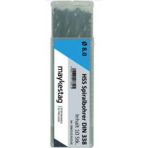0060100145100 hss Foret hélicoïdal 1.45 mm Longueur totale 40 mm din 338 10 pc(s) Y767912 - Alpen