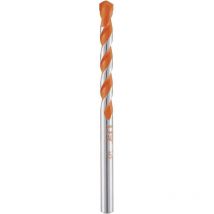 Alpen - 35200600100 Acciaio Punta mattoni e laterizi 6 mm Lunghezza totale 100 mm Alberino cilindrico 1 pz.