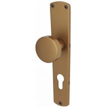 Alpertec - Pz-knopflangschild Phil Aluminium Bronze Abgerundet Beschläge