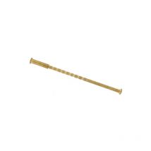 Vis relieuse laiton poli prédécoupée 4x90 douile 4x22 nf Alpertec