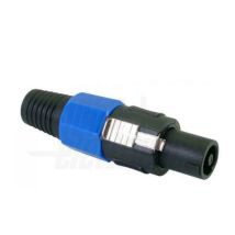 Alpha electronic 2 stecker speakon 4poli mit kabelverschraubung 41-10 41-10/b2
