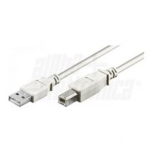 Alpha Elettronica - Alpha electronic cable usb de enchufe tipo a a tipo b-1,8 metros - 95-602wb