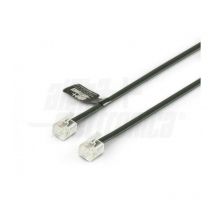 Alpha electronic modulares linearkabel 6p4c schwarz 2,1m 94-780nb