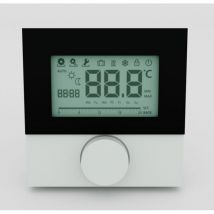 Möhlenhoff - Alpha Regler Direct Standard Lcd 230 V Raumthermostat Mit Designscheibe & Triac
