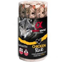 Barritas de Pollo para Perro Envases Individuales x 30 uds - Alpha Spirit