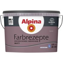 Farbrezepte Feminines charmantes Mauve 2,5 l Cupcake Innenfarbe matt - Alpina