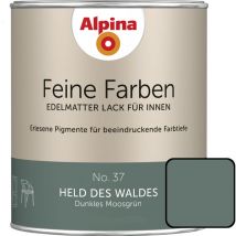 Alpina - Feine Farben Lack No. 37 Held des Waldes moosgrün edelmatt 750 ml Buntlacke