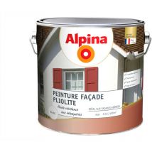 Peinture Facade Pliolite 5ans 2.5 litres Blanc Alpina