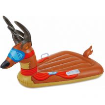 Alpine Blast Aufblasbarer Schlitten Rentier Kinderschlitten Braun 140x104x82 Cm