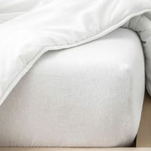 Alèse plastifiée pour lit une place dessus éponge 90 x 190 cm