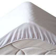 Alèse plastifiée unie dessus éponge 140 x 190 cm