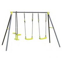 Altalena 2 posti + cavalcabile - baby swing set' Dimensioni 256 x 136 x h 180 cm