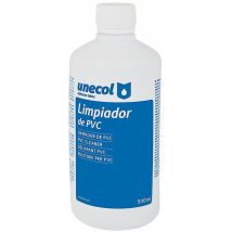 Detergente PVC 500ml con erogatore – miscela di acetone e metiletilchetone – 1 mPa·s – 0,80 g/mL – UNECOL