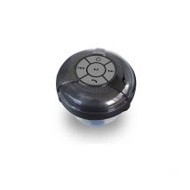 Steamtec - Altavoz Bluetooth de baño negro resistente a la humedad