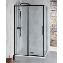 Polysan - altis black Écran rectangulaire 1300x1000 mm, variante l/r