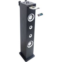 Inovalley Hp49cd - Tour De Son Bluetooth - Lecteur Cd Et Fonction Karaoké - 100w - Radio Fm - Port Usb - Entrée Aux-in - Noir