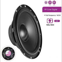 Cassa Auto Altoparlante Audio Da 16 Cm 20w Rms E 100w Max Speaker Ctc-607