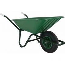 Gartenkarre 90 Liter PP-Mulde, lackierter Rahmen mit Kippbügel