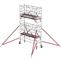 Altrex Fahrgerüst Rs Tower 51-s Safe-quick Aluminium Mit Holz-plattform 5,20m Ah 0,75x2,45m