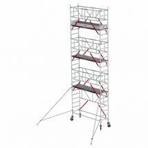 Altrex Fahrgerüst Rs Tower 51-s Safe-quick Aluminium Mit Holz-plattform 8,20m Ah 0,75x2,45m