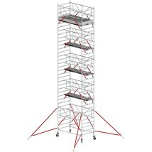 Altrex Fahrgerüst Rs Tower 52-s Aluminium Mit Safe-quick Und Holz-plattform 11,20m Ah 1,35x1,85m