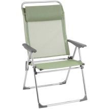 Mehrpositions-campingsessel - Xl - Alu Cham Xl - Batyline Iso - Grün Moss - Lafuma Mobilier