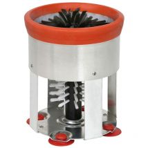 Alu-Durchfluter 18 cm – Robuste Gläserspülbürste für effiziente Reinigung – Austauschbare Bürsten – Umweltfreundlich