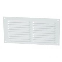 Alu laque blanc avec moustiquaire Rectangulaire horizontale 10x30