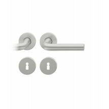 Maniglia Alu Pz F1 Vk8 in Alluminio Naturale – 39-58 mm Spessore Porta – Design Elegante