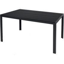 Alu Polywood Gartentisch anthrazit/schwarz -DMC372233-var1